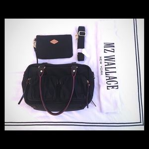 MZ Wallace Black Bedford Jane Satchel - NEW